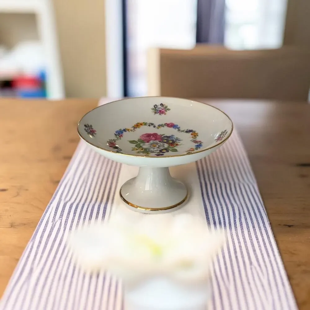 Kuba Bavaria Footed Compote 7.25